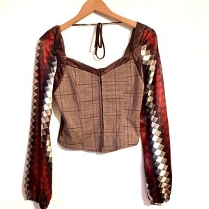 Victorian Cropped Long Sleeve